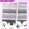 Fologoo Fishtail False Eyelash Set with Lower Lashes, 14 Rows,