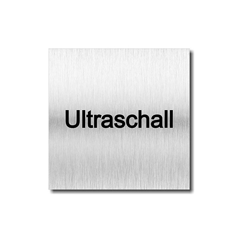 Door Sign Ultrasonic UV Print 12 x 12 cm 3