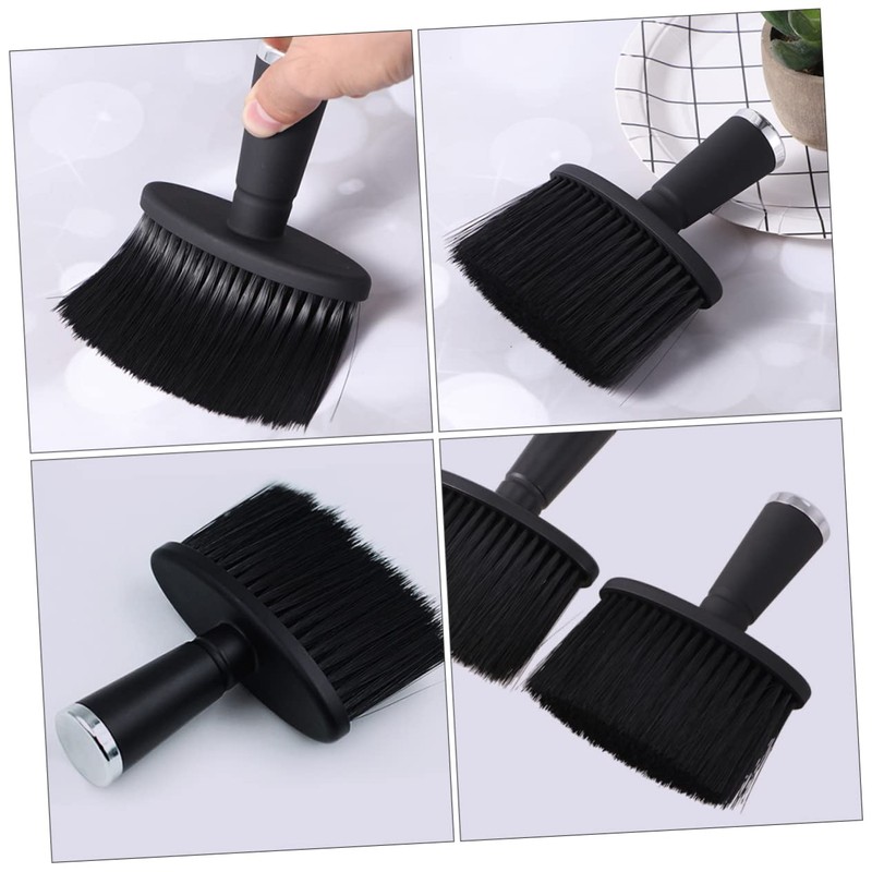 Beavorty 2pcs Neck Duster Brush Hair Removal Tool for Barbers