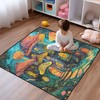 Beautiful Mushroom Houses Baby Play Mat 50" x 50", Playmat