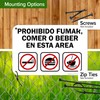 Do Not Smoke Eat or Drink In This Area Spanish