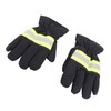 Firefighter Gloves Flame Resistant Soft Comfortable 27cm Length Safety Working
