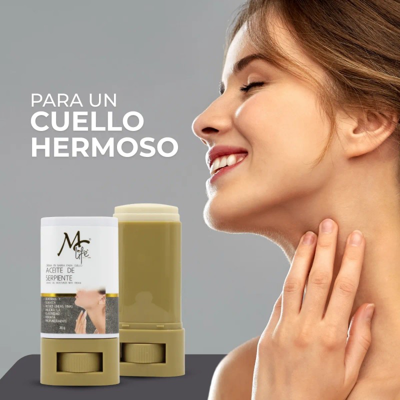 Crema Barra Reafirmante Cuello Anti Arrugas Life Todo Tipo Piel