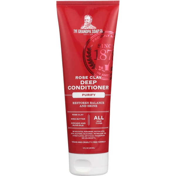 Rose Clay Deep Conditioner by The Grandpa Soap Company |