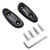 HASkulle Motorcycle Parts Mirror Block Accessories Brackets Off Base Plates