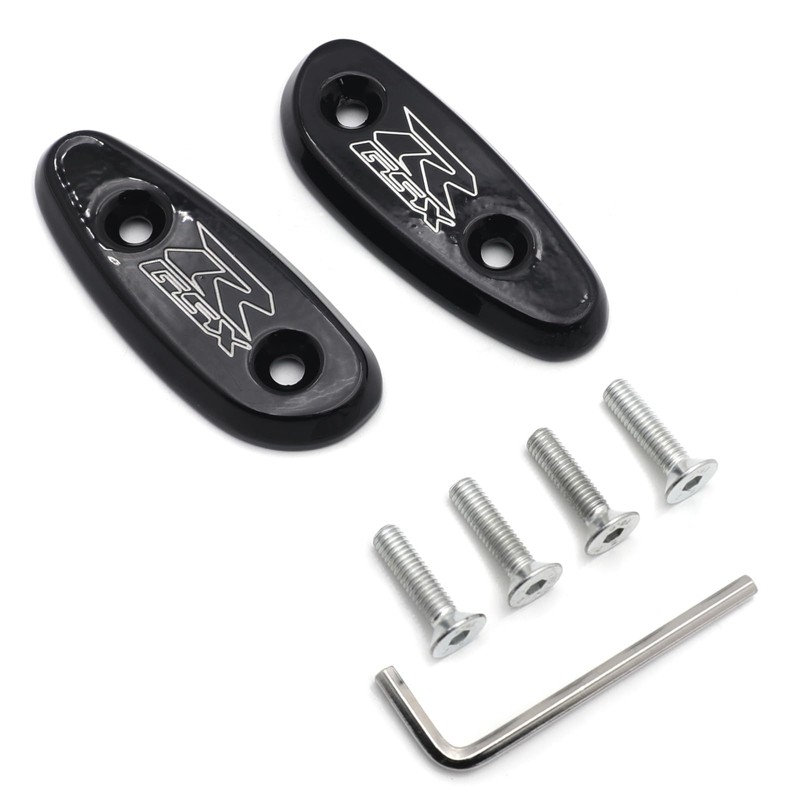 HASkulle Motorcycle Parts Mirror Block Accessories Brackets Off Base Plates