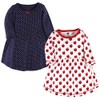 Hudson Baby Girl's Cotton Dresses, Apple, 18-24 Months