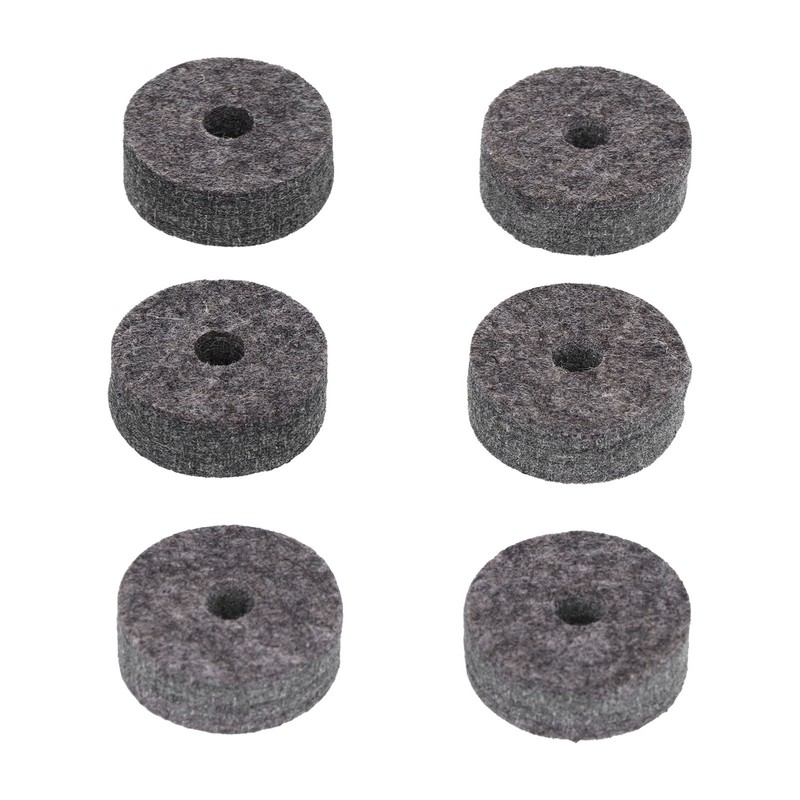 21Pcs Cymbal Felt Clutch Bracket Tube Drum Accessory with Stainless