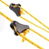 16 Pcs Mini Plastic Rope Tensioner Cord Adjuster Wind Rope