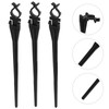 Abaodam 30pcs Garden Stakes for Christmas Lights Weatherproof Ground Spikes