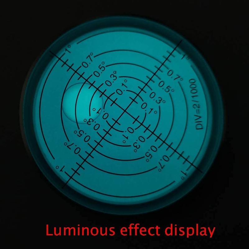 Umei high Precision Universal Horizontal Bubble Aluminum Shell Horizontal Circle