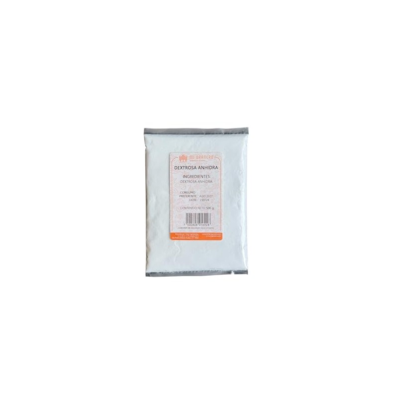 Dextrosa Anhidra Glucosa en Polvo 1 kilo