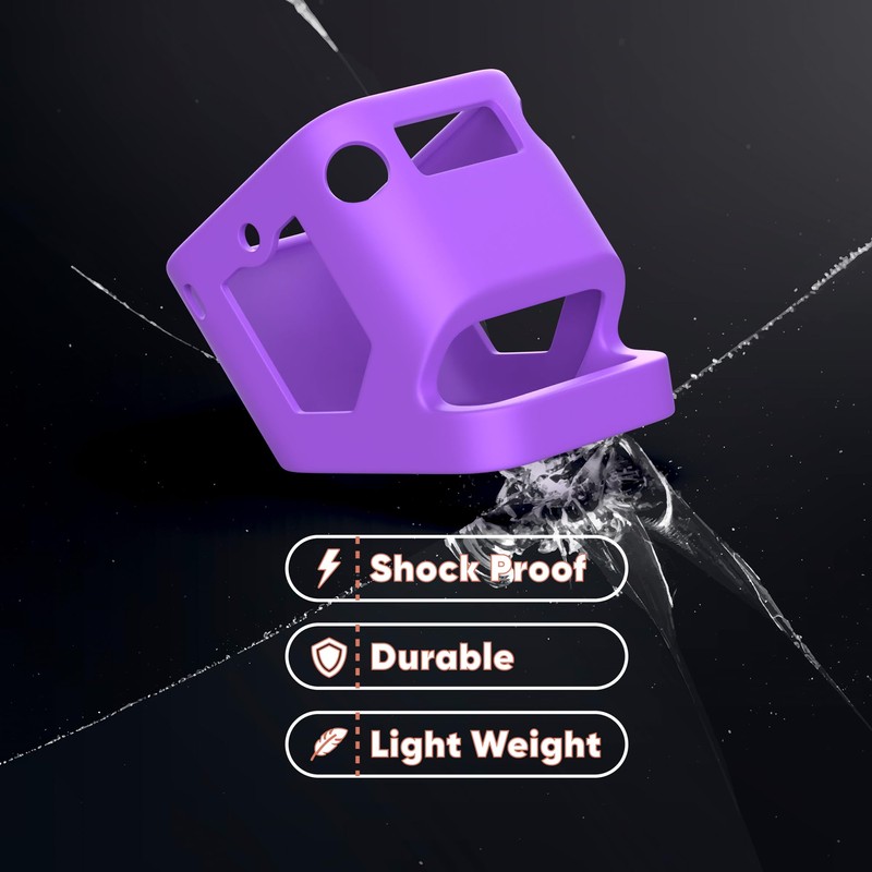 Silicone Case Compatible with Yoto Player (3rd Generation), Easy-to-Carry Handle,