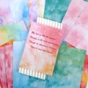 90 Sheets Decorative Stationery Paper, Craft Textured Writing Paper, Rainbow