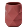 Kleine Wolke Accessories, Resin, Rosewood, Zahnputzbecher