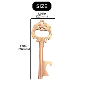 10pcs Key Shaped Bottle Opener Wedding Gift Beer Bottle Opener Portable Keychain Opening Tool Guest Party Gift Souvenir, Suitable for Bar Bartenders, Thanksgiving Skeleton Keys Antique