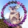 MollyQueen koala bracelet (Purple)