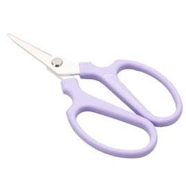 Sakagen 20382 Fresh Flower Shears, Mini Creation F, Fluorine Coating, Approx. 6.5 x 3.5 inches (16.5 x 9 cm), Made in Japan, Lavender
