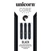 Unicorn Steel Tip Darts Set | Core Plus Black Brass