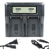 DSTE DC151 Battery Charger Compatible with Sony BP-U60 BP-U30 BP-U90