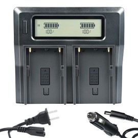 DSTE DC151 Battery Charger Compatible with Sony BP-U60 BP-U30 BP-U90 PMW-EX1 PMW-EX3