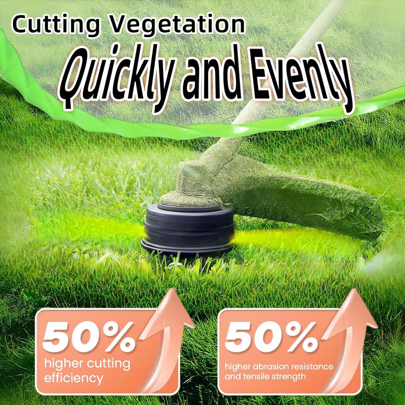 4-Pack String Trimmer Line .095 Compatible with Ego String Trimmer