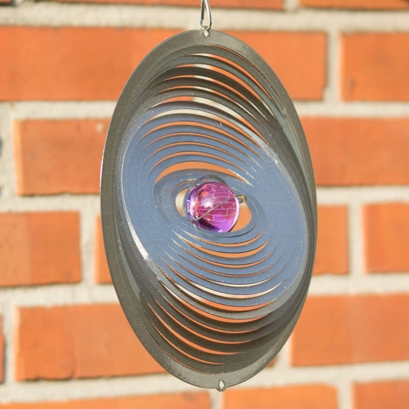 CIM Stainless Steel Wind Chime - Swirl 200 - Dimensions: