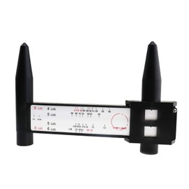 OTOTEC 1x Lochkreis Messschieber Lochkreismesser Messlehre Felgenloch Messer Werkzeug 4 5 6 8-Lochmuster