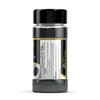 GranAroma Black Sanding Sugar, Festive, Fine Ground Crystals, Decorate Cakes