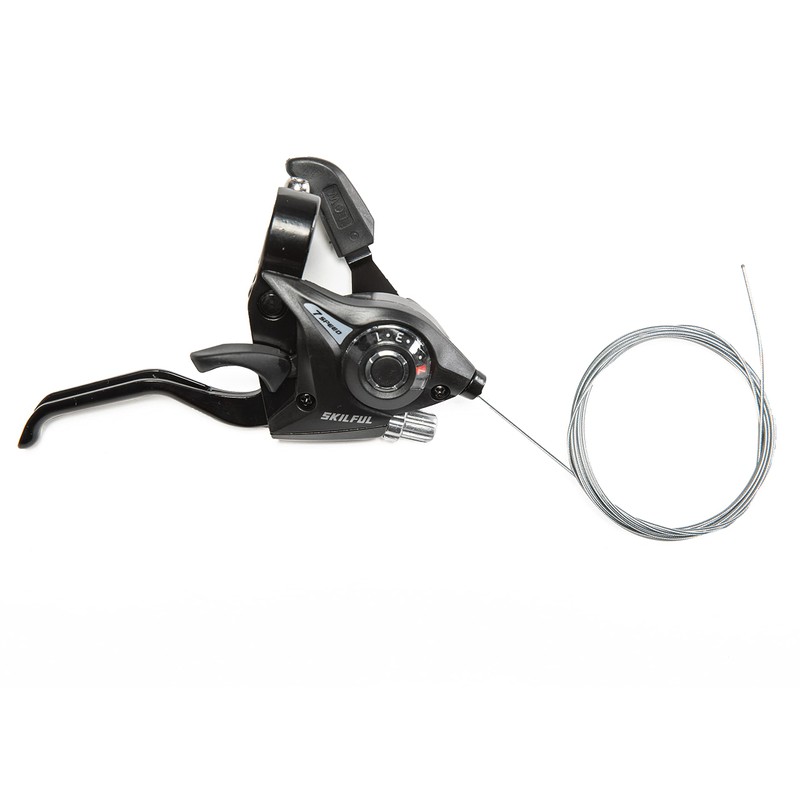 ZUKKA Bike Shifter,7 Speed Right Brake & Shift Lever with