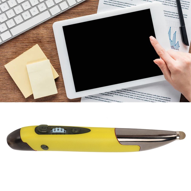 Wireless Pen Mouse Rechargeable Luminous Silent Small Portable Bluetooth 2.4g