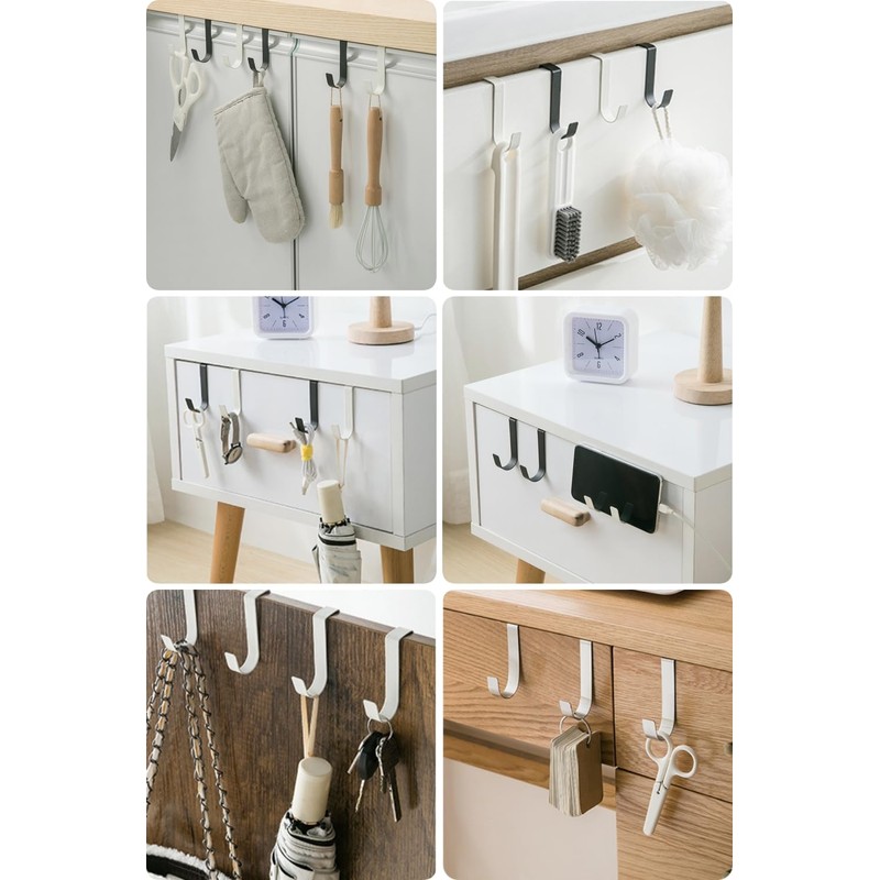 harukita Hooks, Door Hooks, S Shaped Hooks, Garbage Bag Hangers,