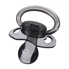 Landofgenie Large Shield Adult Size Pacifiers Set Candy Gloss Bone Shape Pacifier 2 Pack