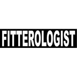 Fitterologist Sticker, Pipe Fitter - Sticker Graphic - Construction Toolbox, Hardhat, Lunchbox, Helmet, Mechanic & More