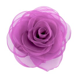 Merdia Women's Lovely Flower Hair Clip Rose Brooches [Jewelry]