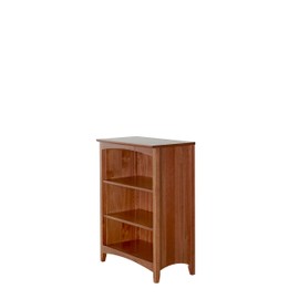 Camaflexi Shaker Style Bookcase, 36", Brown