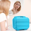 Kono Vanity Case ABS Hard Shell Makeup Case Box Organiser
