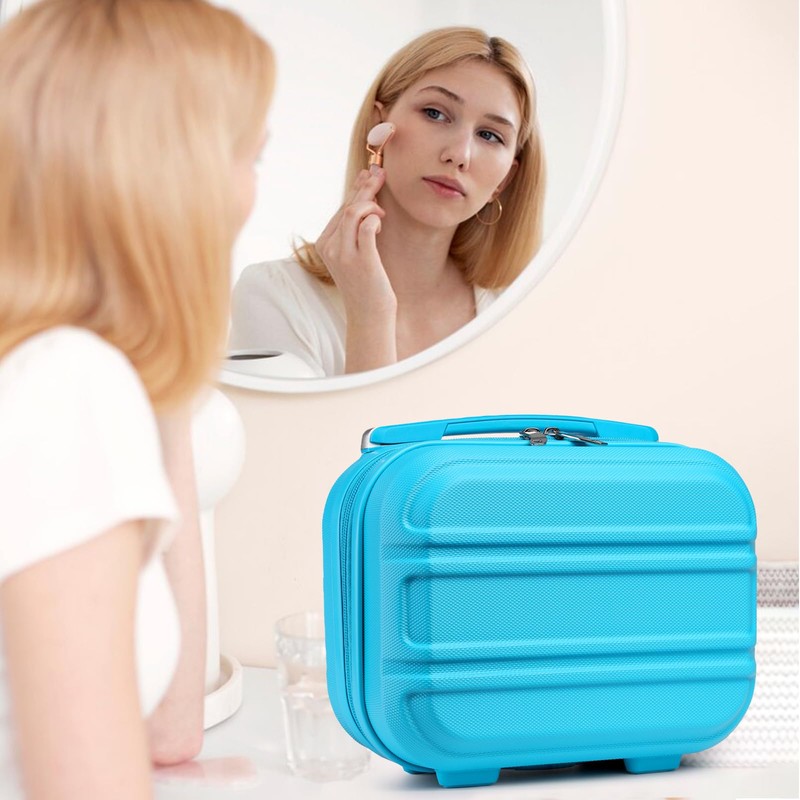 Kono Vanity Case ABS Hard Shell Makeup Case Box Organiser