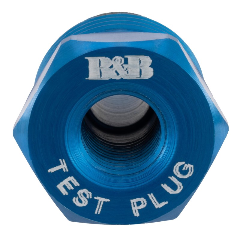 RecPro RV City Water Test Check Valve Plug Blue