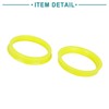 ACROPIX 66.6 to 57.1mm Hub Centric Rings Yellow - Pack