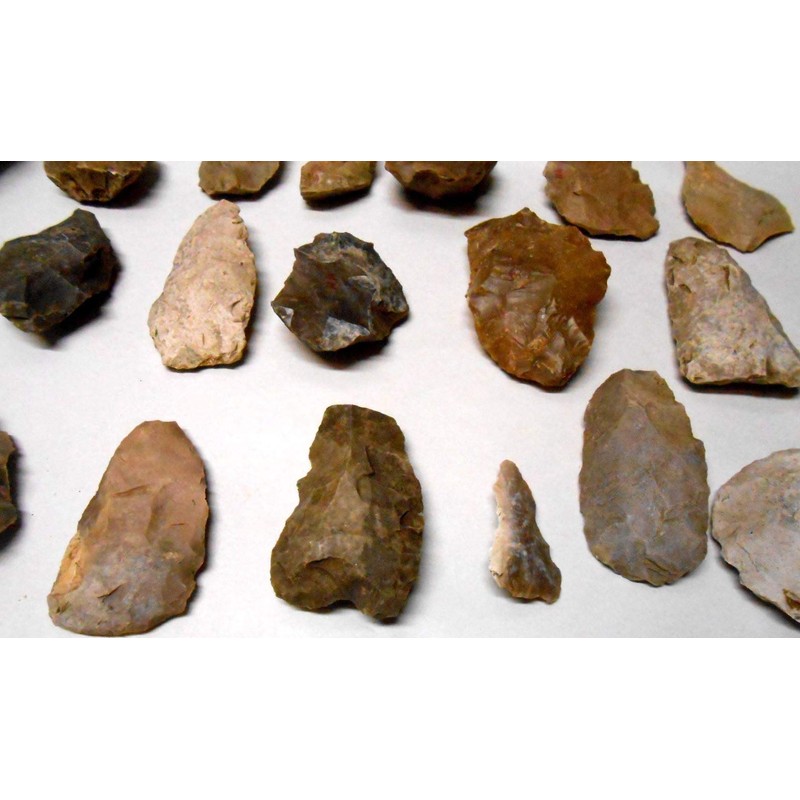 Rockhound's 1st Choice Central Texas Paleo Period Arrowheads & Tools
