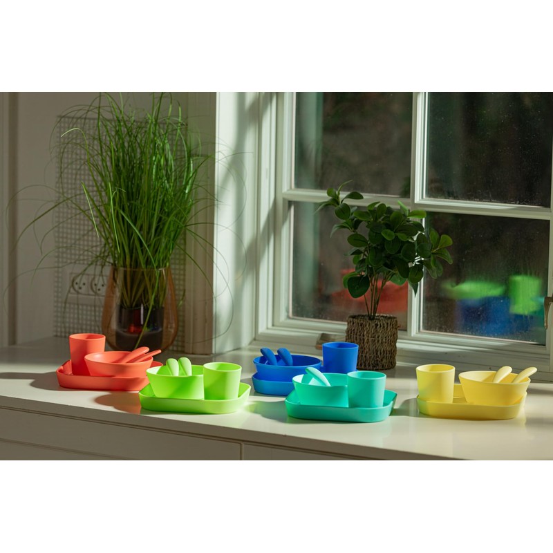 Nuby Good Square Meal Toddler Weaning Bowls - Durable |