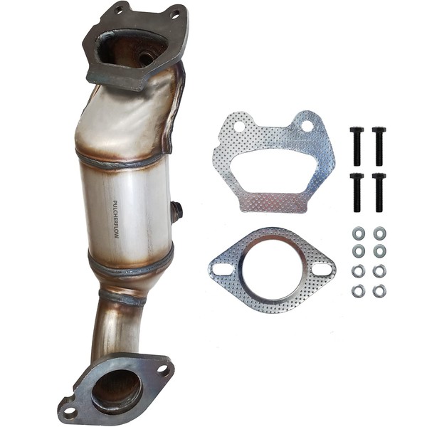 PULCHERFLOW Rear Catalytic Converter Compatible With 2011-2016 Dodge Grand Caravan