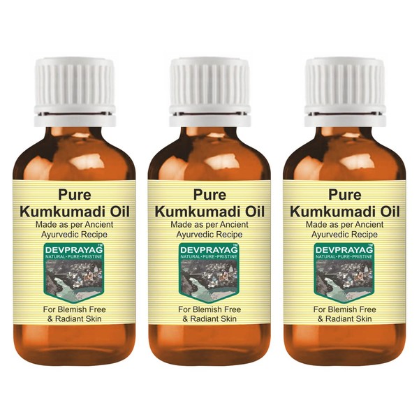 Devprayag Pure Kumkumadi Oil for Blemishes Free and Radiant Skin