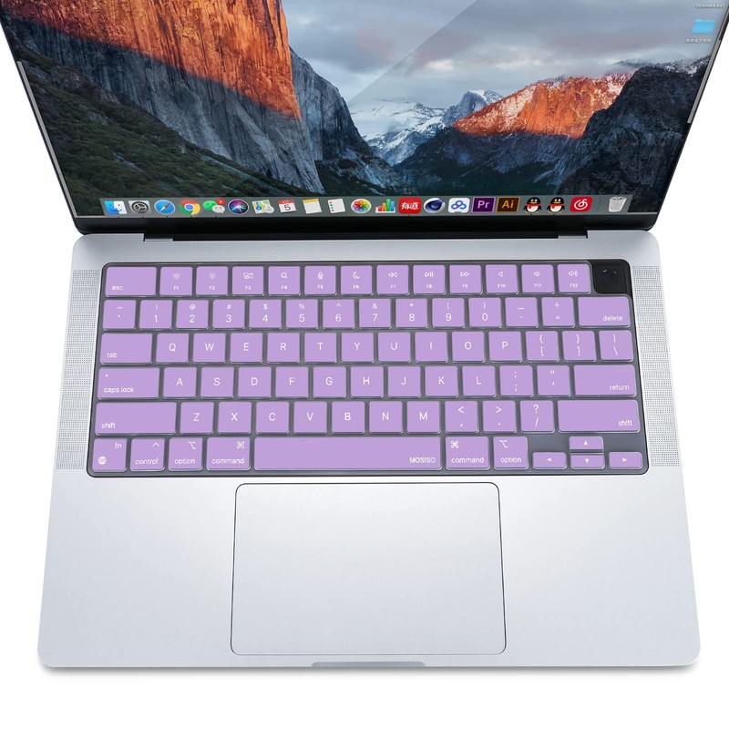 MOSISO Keyboard Cover Skin Compatible with MacBook Air 15 inch