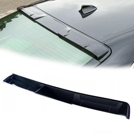 JHRISE Rear Window Roof Spoiler for 2018-2024 8th Toyota Camry LE SE XSE XLE Hybrid M Style Rear Spoiler Glossy Black