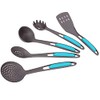 5 PCS Nylon Utensil Set Kitchen Serving Tools Heat Resistant