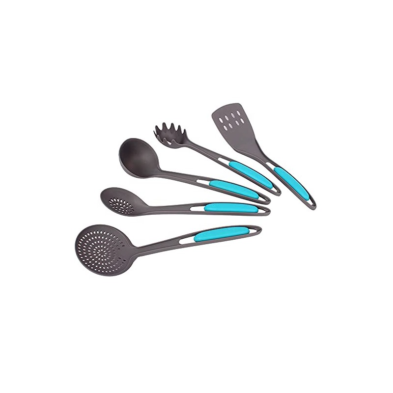 5 PCS Nylon Utensil Set Kitchen Serving Tools Heat Resistant