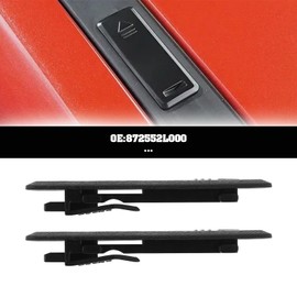 Briny River 4 Piece Roof Rack Cover Cap Replacement Part 872552L000 Compatible with Kia Ceed 2006-2012 Compatible with Hyundai I30 2007-2012