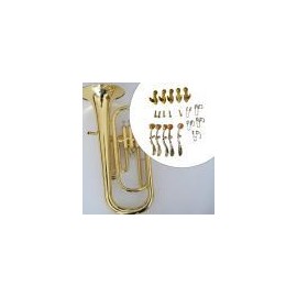 Trumpet Spit Valve Wind Instruments Accessory Accessory Replacement Parts for Trumpet Baritone Tuba Repairing Music Enthusiasts - Color: 1 Set Repair Tools